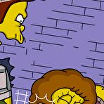 Fourth pic of Simpsons - Snake fucks Maude