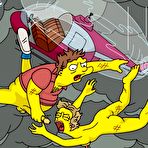 Third pic of Simpsons - Barney Gumble fucks woman in the helicopter