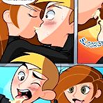 Third pic of Kim Possible: Kim and Ron Stopable make out