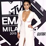 Third pic of Shay Mitchell cleavage at MTV European Music Awards in Milan