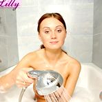 First pic of Dirty Lilly takes a hot bubble bath