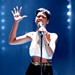 Third pic of Rihanna attends at Wetten dass.. stage in Freiburg