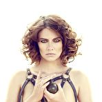 Second pic of Lauren Cohan see through & almost topless