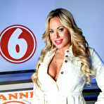 First pic of 
      Olivia Austin seduces the anchorman in the TV studio
    