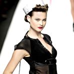 Fourth pic of Behati Prinsloo sexy and see through runway shots