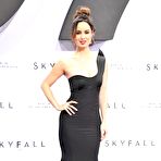 First pic of Berenice Marlohe at posing at Skyfall Premiere