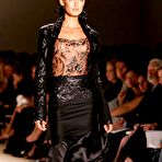 Second pic of Bianca Balti see through runway shots