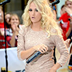 Fourth pic of Carrie Underwood performs on NBCs Today in New York