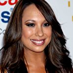 Second pic of Cheryl Burke sexy posing at 18th Annual Race To Erase MS Gala shows cleavage