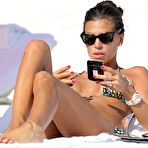 Third pic of Claudia Galanti sexy in bikini on the beach in Miami
