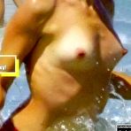 Third pic of Claudia Gerini see through, topless and nude ass