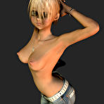 Third pic of 3D rendedered hot sexy virtual girls