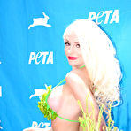 Third pic of Courtney Stodden wearing a lettuce leaf bikini