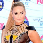 First pic of Demi Lovato legs and see through at 2012 Teen Choice Awards