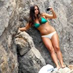 Second pic of Elena Furiase caught in bikini on the beach paparazzi shots