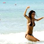 Third pic of Federica Nargi sexy in bikini on the beach in Spain