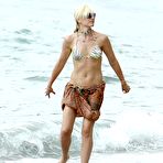 First pic of Gwen Stefani wearing a few bikinis in Miami beach