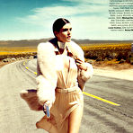 First pic of Hilary Rhoda sexy posing scans from mags