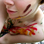 Fourth pic of Selfshot Teen Painting by I Shot Myself | Erotic Beauties