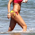 First pic of Ilary Blasi looking sexy in bikini on the beach