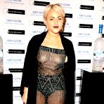 Fourth pic of Jaime Winstone nude tits under see through dress