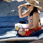 Second pic of Jenna Dewan wearing a bikini on a beach in St. Barts