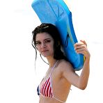 First pic of Kendall Jenner caught in bikini on the beach