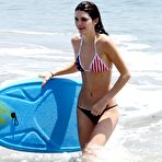 Fourth pic of Kendall Jenner caught in bikini on the beach