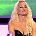 Second pic of Kimberly Wyatt shows cleavage at Ask Rhod Gilbert
