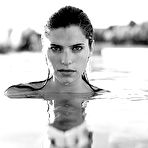 First pic of Lake Bell posing naked under water photoshoot