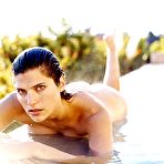 Second pic of Lake Bell posing naked under water photoshoot