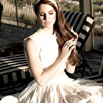 Fourth pic of Lana Del Rey sexy posing mag scans