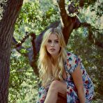 Second pic of Claire Holt sexy posing in nature