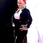 Second pic of Christina Aguilera at The Voice Karaoke For Charity