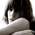 First pic of Lou Doillon black-&-white fully nude and BDSM pictures