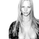 Fourth pic of Marloes Horst black-&-white sexy and topless scans