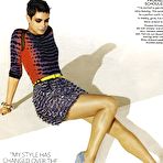 Fourth pic of Morena Baccarin sexy posing mag scans