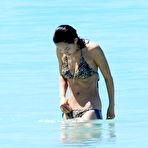 First pic of Myleene Klass caught in bikini on the beach in Barbados