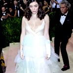 Second pic of Lorde nipple slip at Costume Institute Gala in New York City