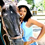First pic of Picture 1589 « Kristina Milan with a horse | True Teen Pussy