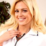 First pic of Busty Blonde In A Nurse Uniform