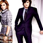 Second pic of Emma Watson posing for Burberry and other ad campaigns