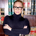 First pic of 
      AJ Applegate gets asspounded by her handsome boss
    