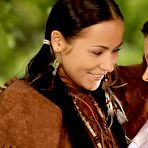 First pic of Sonia Red and Zoe McDonald love playing cowgirls and Indians really dirty