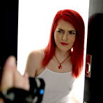 First pic of Private interview with a shy redhead who is about to reveal everything