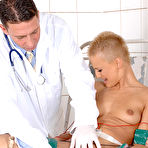 Fourth pic of Deviant doctor examines C.J's pussy free photos and videos on HouseOfTaboo.com