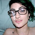 Fourth pic of Punk Rock Handjob Cumshot Facial And Amateur Nude Modeling - Lydia Model - Trueamateurmodels.com