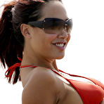 Second pic of Myleene Klass shows sexy cleavage in red bikini