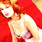 First pic of Lenka Gaborova: Sexy redhead Lenka Gaborova taking... - BabesAndStars.com