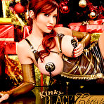 Second pic of Kinky Black Christmas | Bianca Beauchamp Official Website : Latex, Glam, Lingerie Photos + Videos
